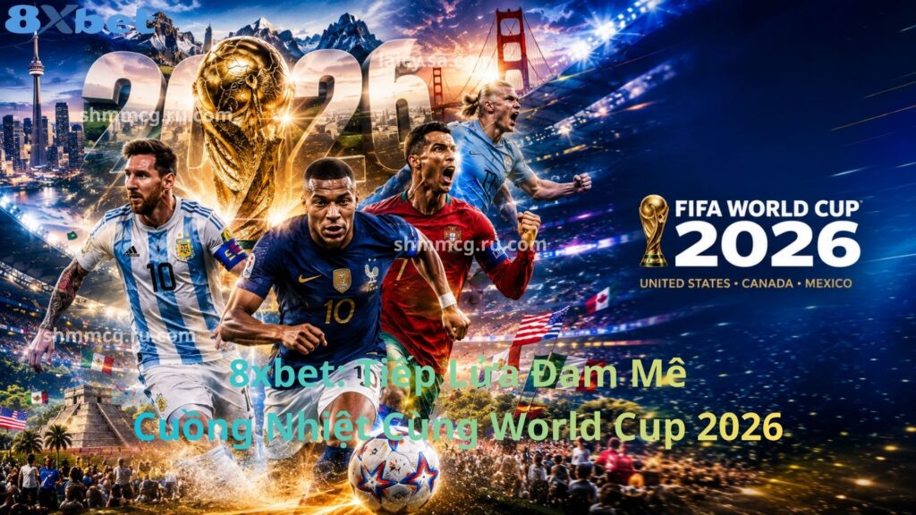 8XBET ⭐️ Link Tải App 8XBET APK/iOS Nhận Ngay +88K T7/2026 8xbet banner worldcup 2026 2